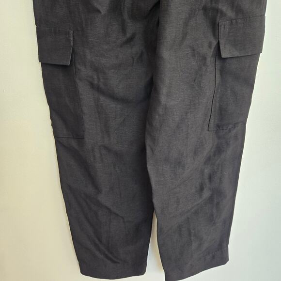 NWT Babaton Titan Cargo Pants Women Elevated Basics Black Straight Leg Women 6 - Picture 5 of 12